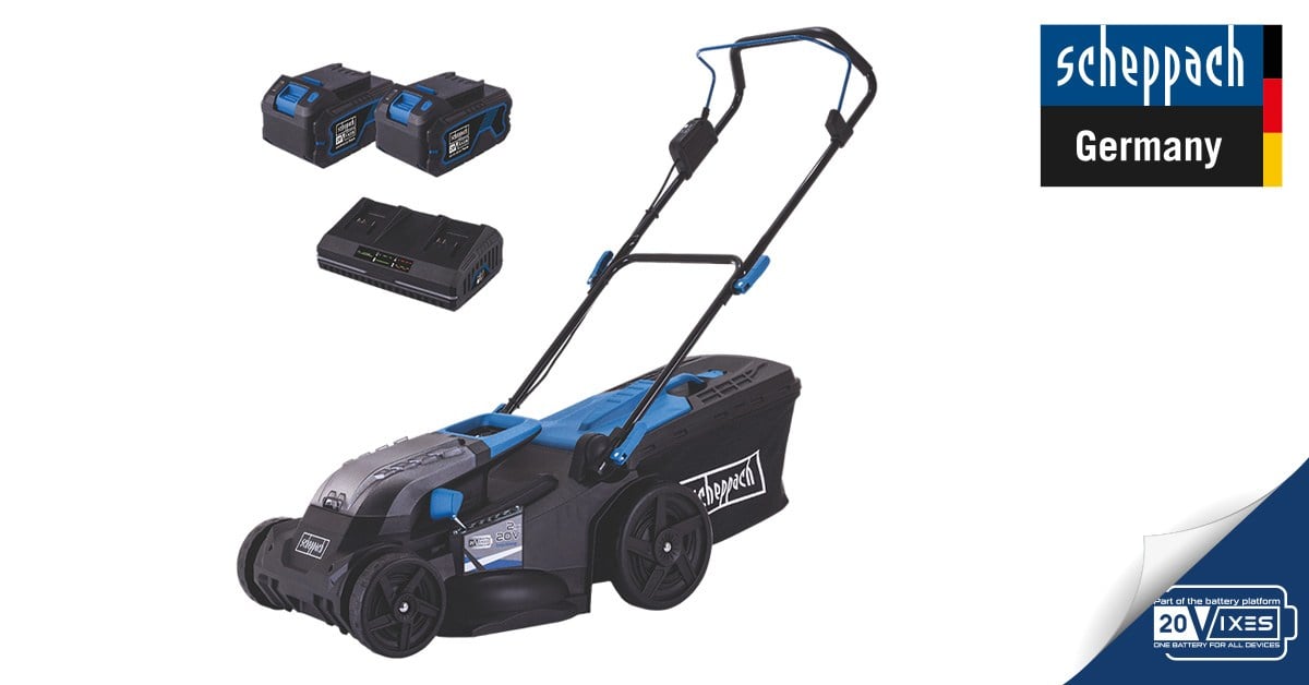 SCHEPPACH BC-MP430-X-SET XL2 AKÜLÜ ÇİM BİÇME MAKİN