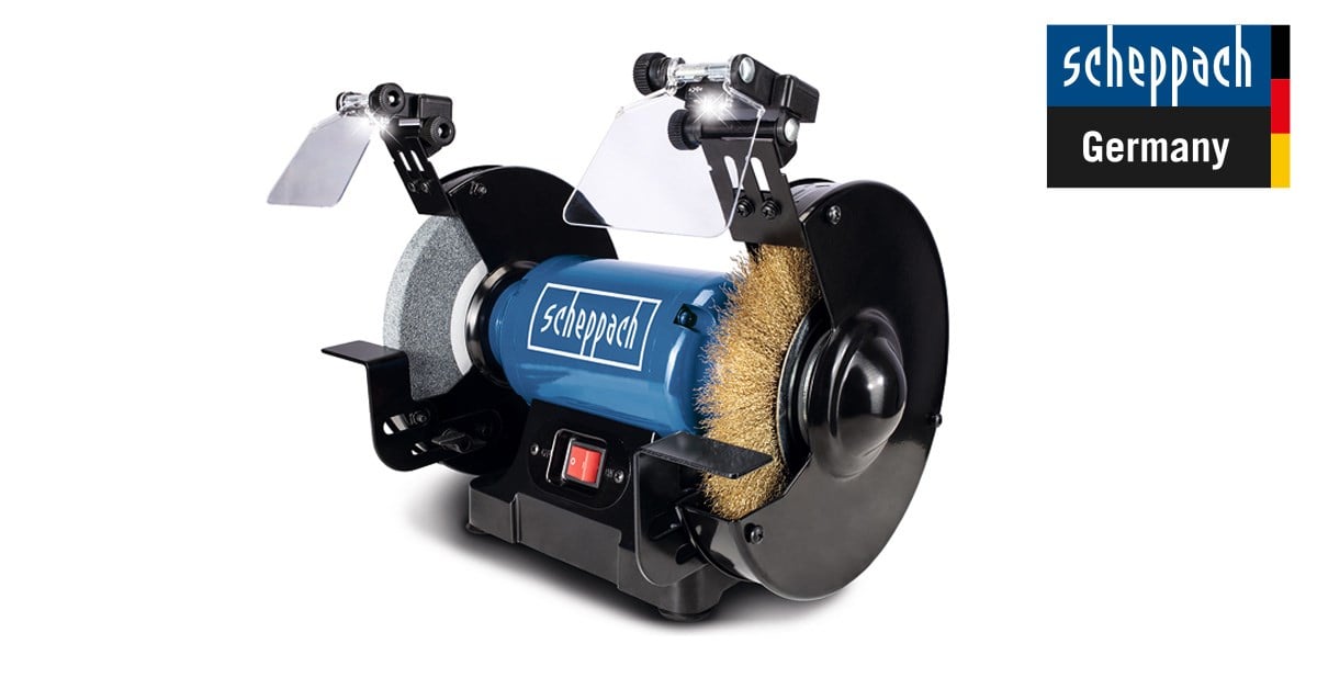 SCHEPPACH SM200LB TEL FIRÇALI TAŞ MOTORU