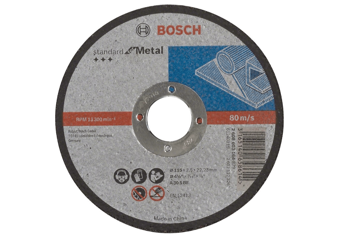 SDMetal Kesme Taşı 115*2,5 mm Düz ( STD Metal Disc