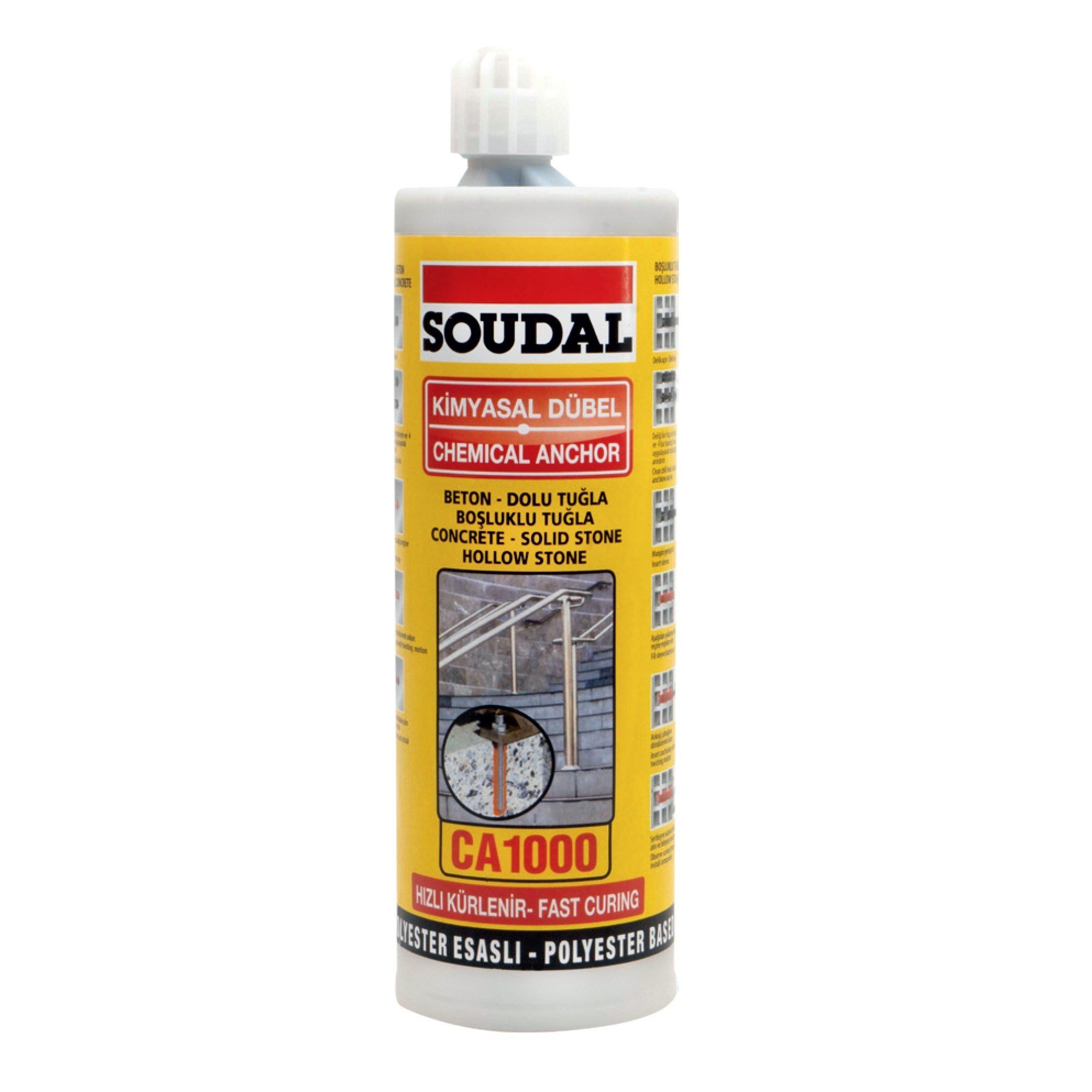 SOUDAL KİMYASAL DÜBEL 410 ML (174379)(1249560)