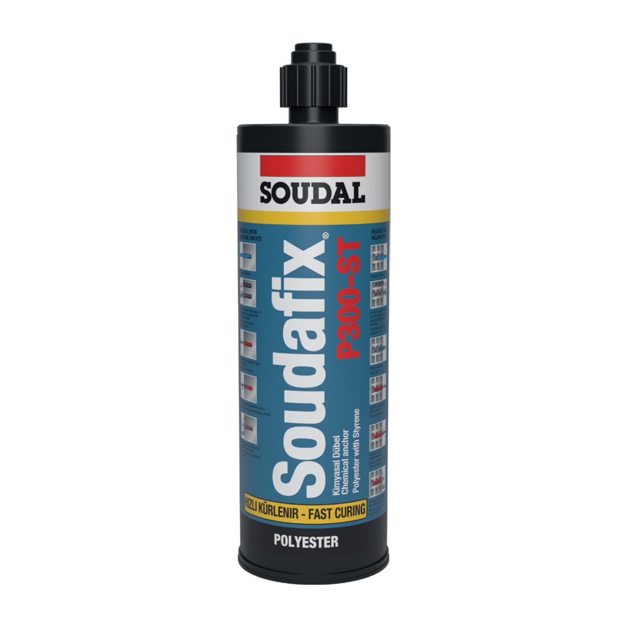 SOUDAL TEKLİ KİMYASAL DÜBEL 300 ML P-300ST(124954)