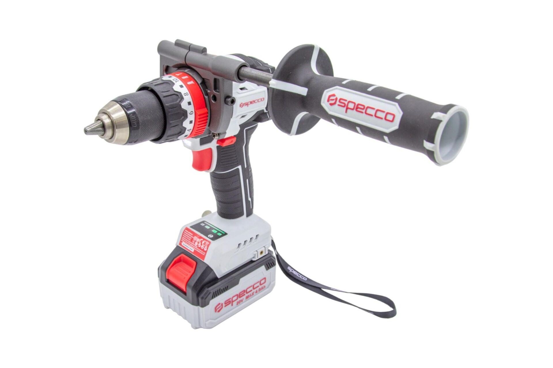Specco 20V Akülü Darbeli Matkap 165 Nm (4.0Ah Çift Akü Seti)