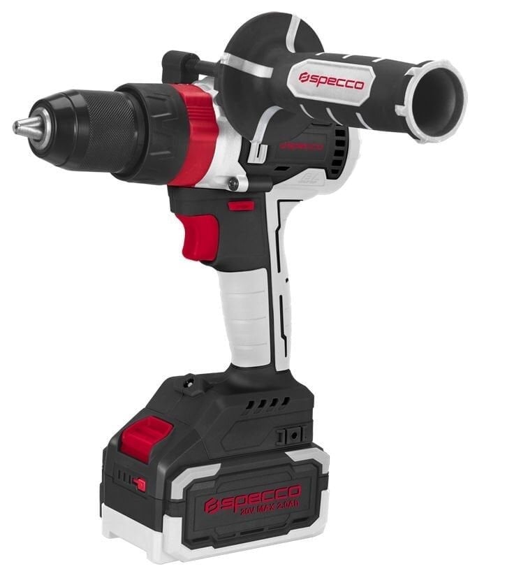 Specco 20V Akülü Darbeli Matkap 80 Nm (4.0Ah Çift Akü Seti)