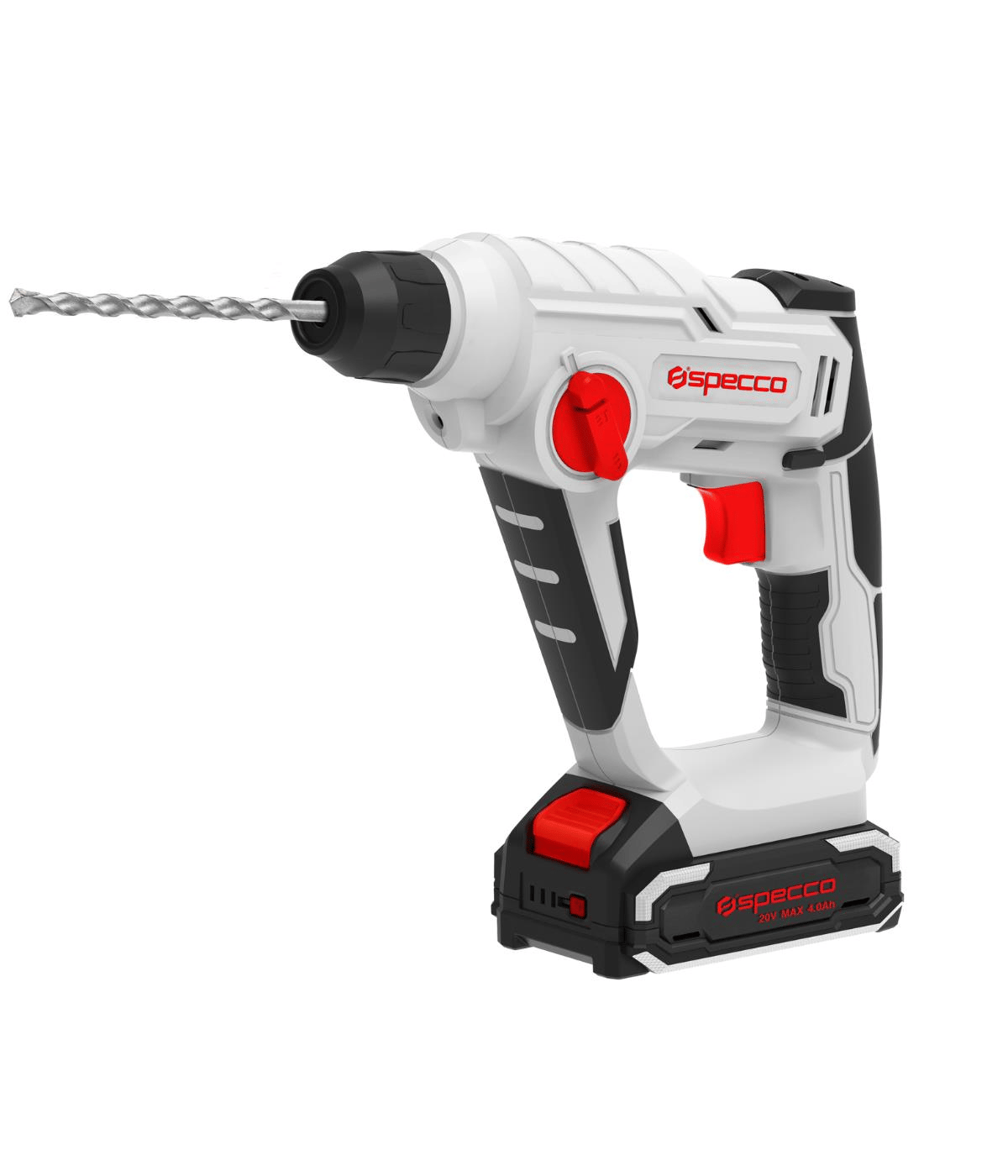 Specco 20V Akülü Kırıcı Delici 1.2 J (4.0Ah Çift Akü Seti)