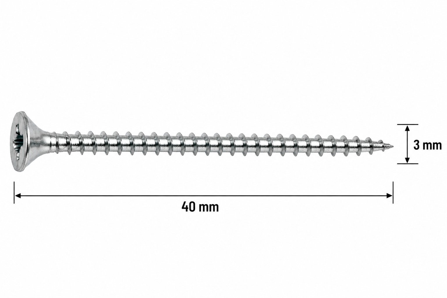 STD 3*40 SUNTA VİDASI - 1 PKT - 1000 ADET
