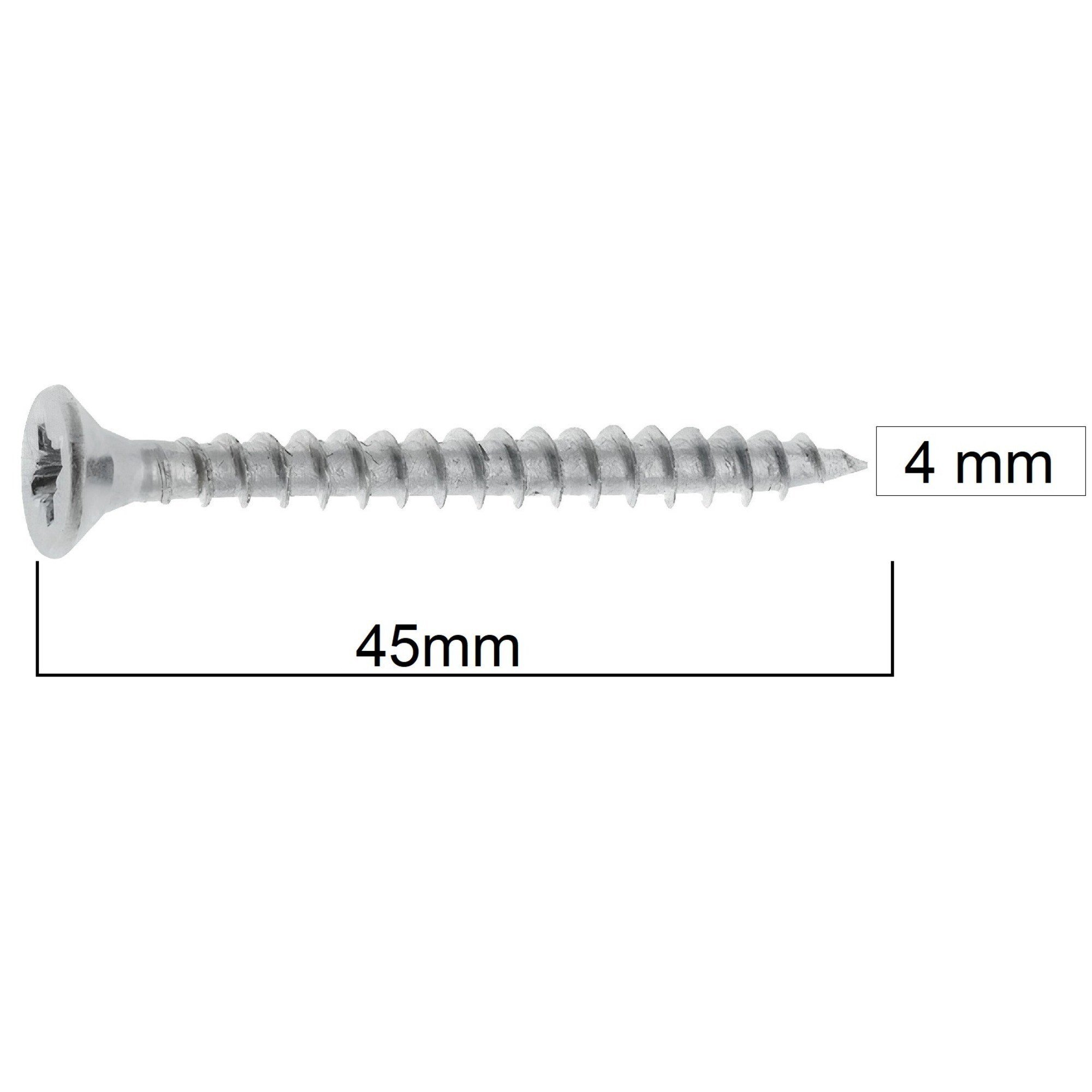 STD 4*45 SUNTA VİDASI - 1 PKT - 500 ADET
