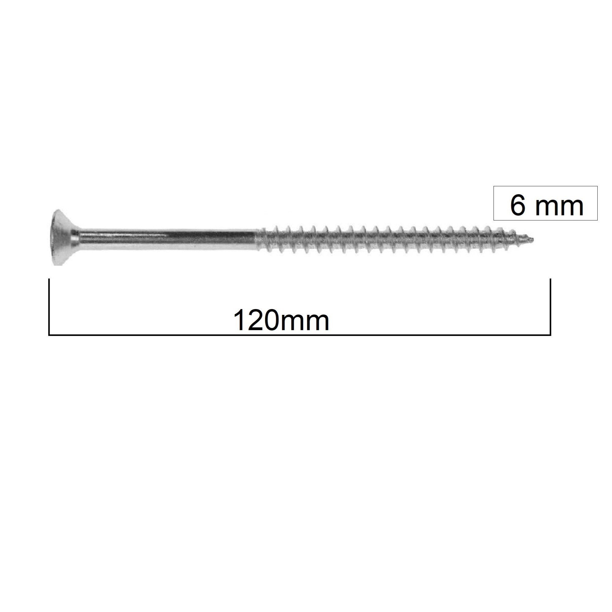 STD 6*120 SUNTA VİDASI - 1 PKT - 50 ADET