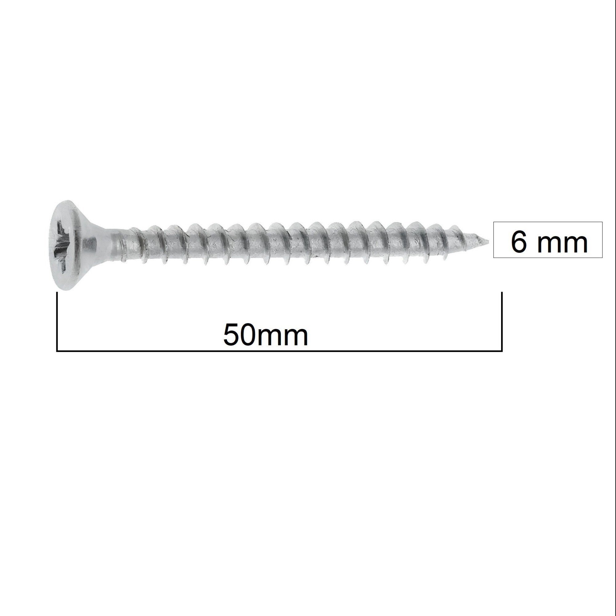 STD 6*50 SUNTA VİDASI - 1 PKT - 200 ADET