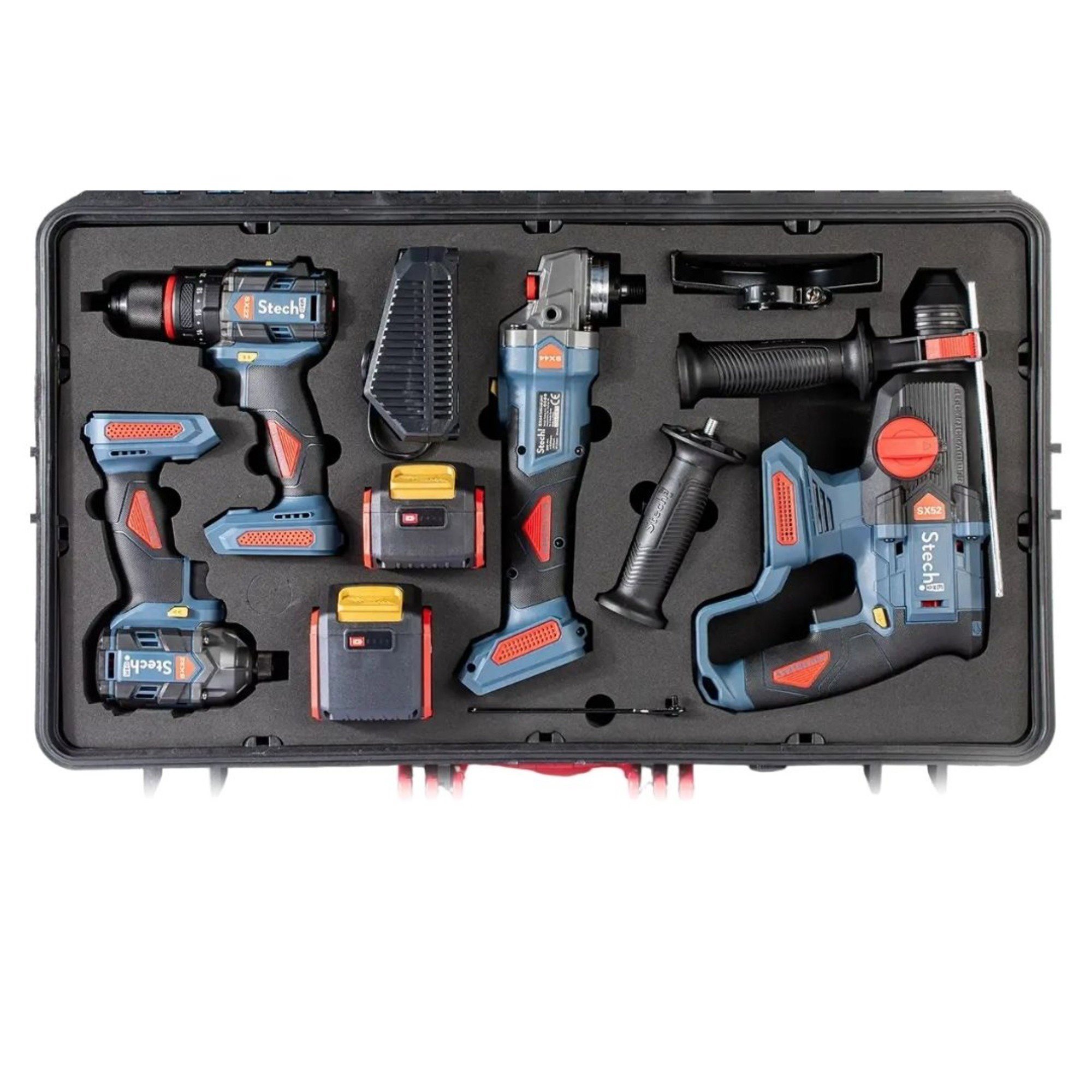 STECH-END AKÜLÜ 4 LÜ SET 20V SXS402