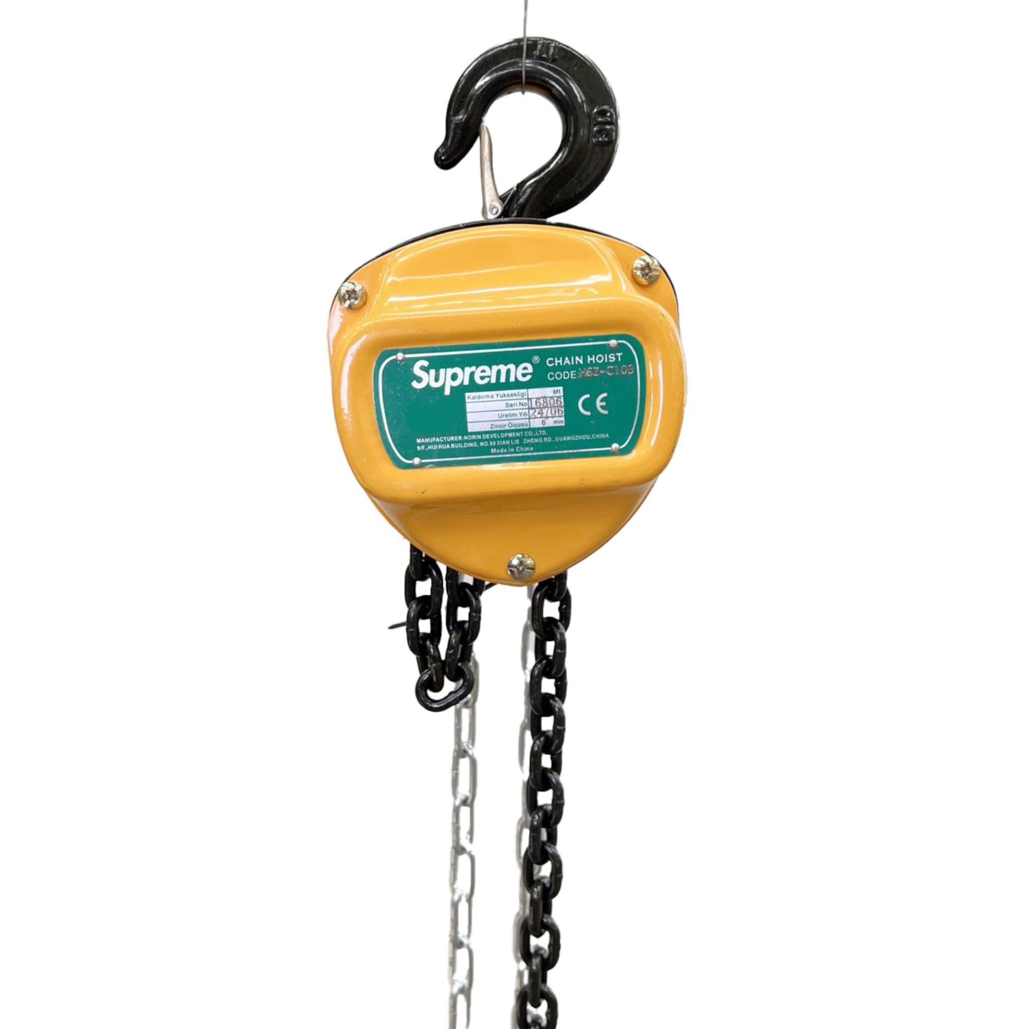 SUPREME CERASKAL 3 T x 5 M HSZ-C305 (CHAIN HOIST)