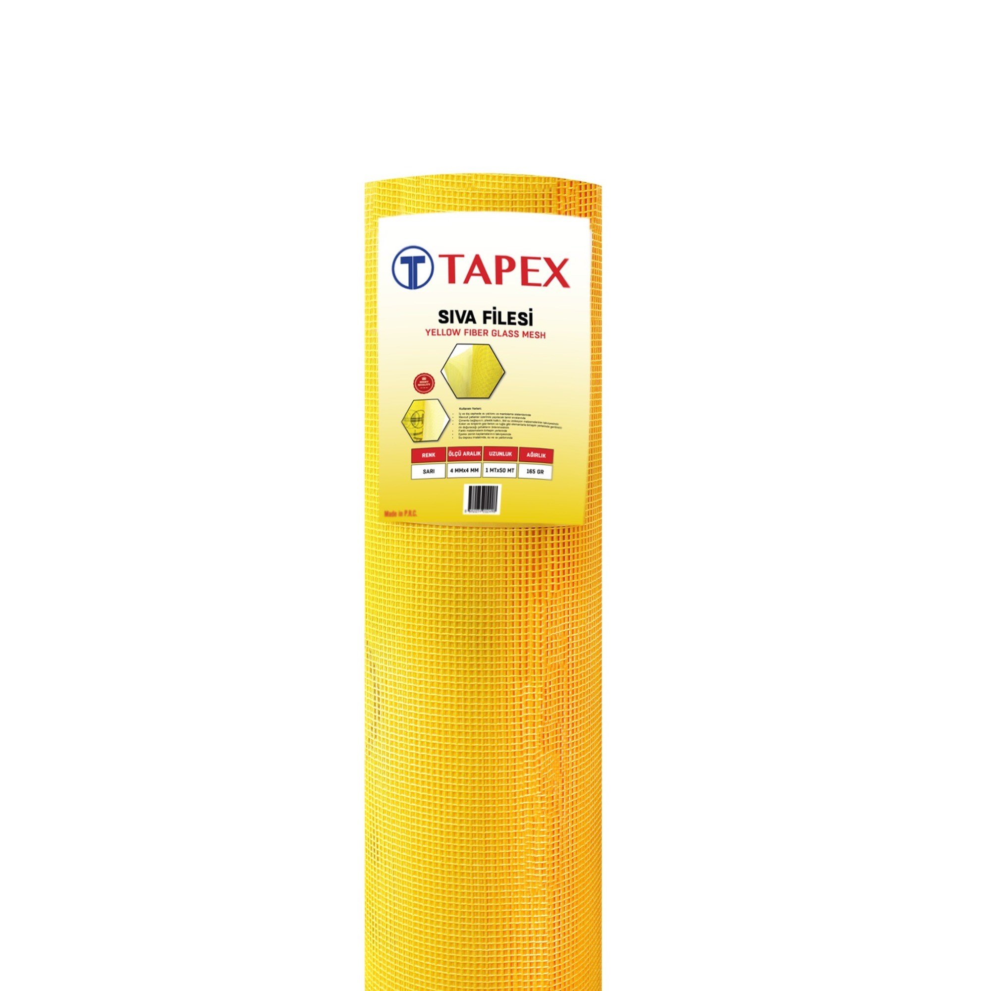 TAPEX SIVA FİLESİ 160 GR SARI