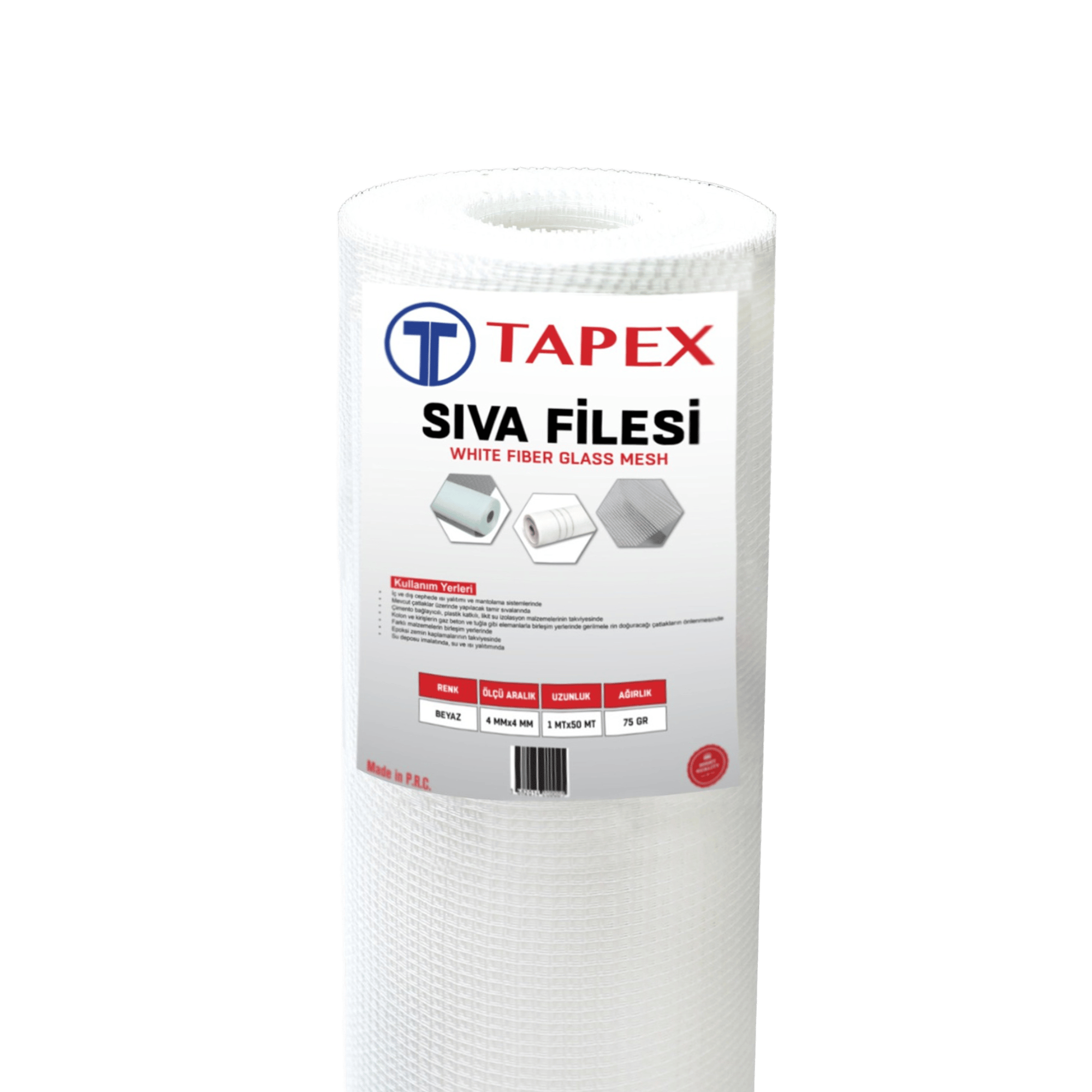 TAPEX SIVA FİLESİ 75 GR BEYAZ