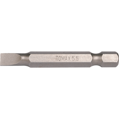 TOMAX BİTS UÇ DÜZ SLOT 5.5x50 MM