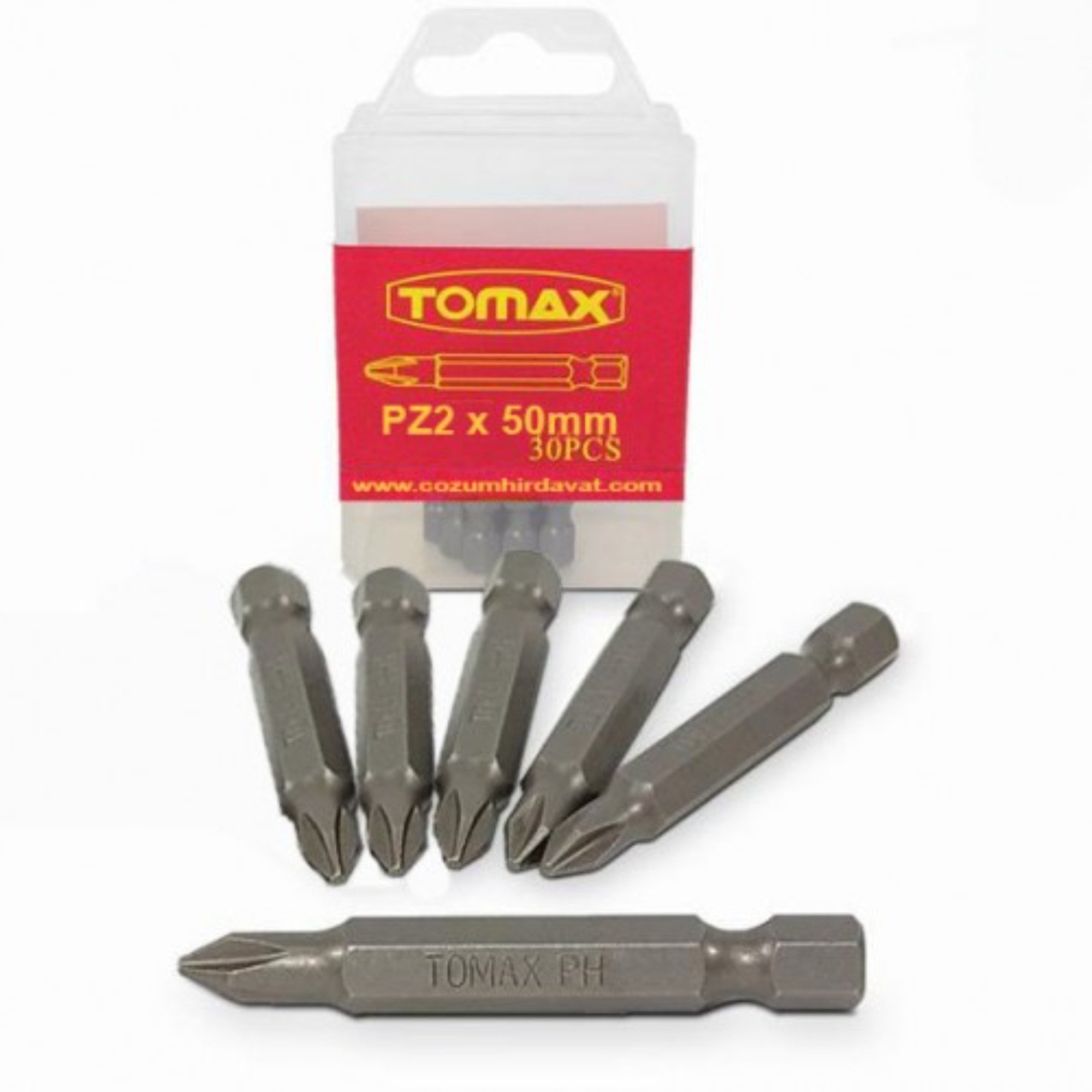 TOMAX BİTS UÇ PZ2 50 MM