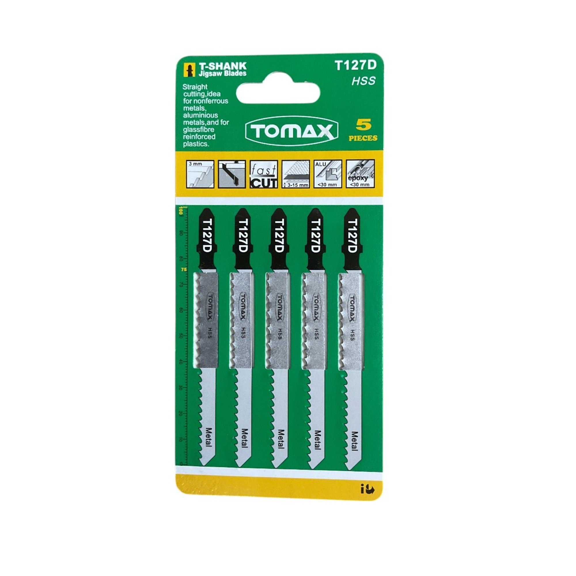 TOMAX ÖZEL KESİM METAL DEKUPAJ AĞZI (T127D)