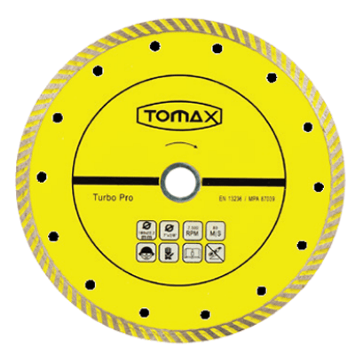 TOMAX TURBO ELMAS KESİCİ 115x2.0x22