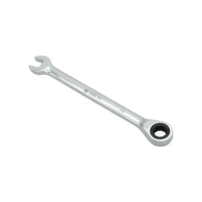 TROY 21710 Cırcırlı Kombine Anahtar, 10mm
