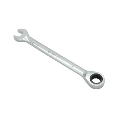 TROY 21712 Cırcırlı Kombine Anahtar, 12mm
