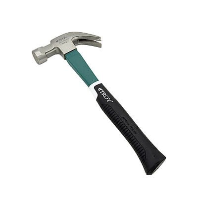 TROY 27246 Fiberglas Saplı Çatal Çekiç (600gr)