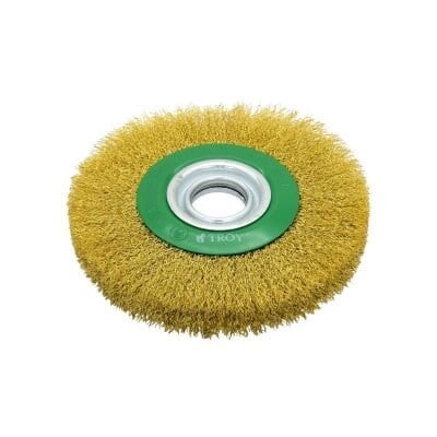 TROY 27704-178 Saçaklı Daire Fırça (178mm)