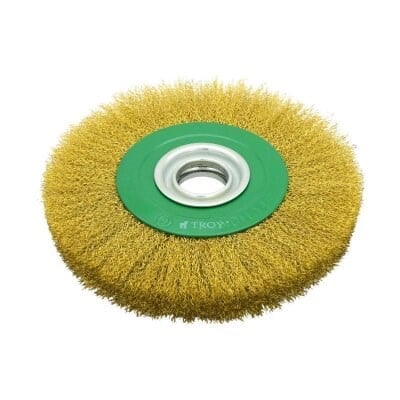 TROY 27704-200 Saçaklı Daire Fırça (200mm)