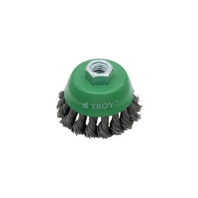 TROY 27707-75 Burma Telli Çanak Fırça (75mm)
