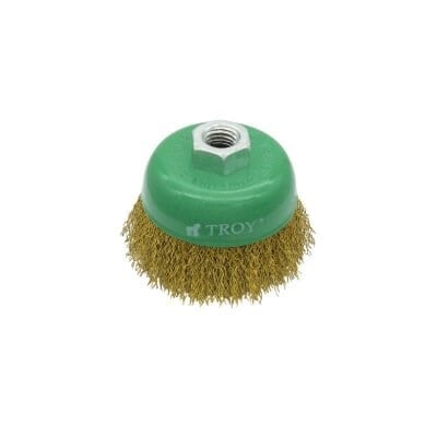 TROY 27710-75 Saçaklı Çanak Fırça (75mm)