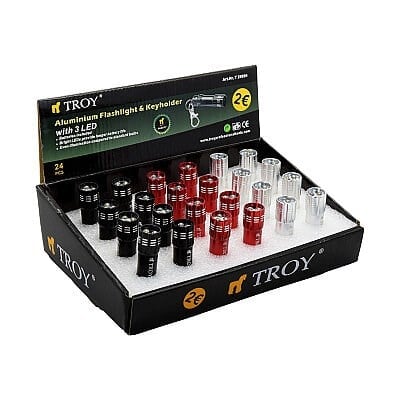 TROY 28090 LED El Feneri (24 Adet, Standlı)