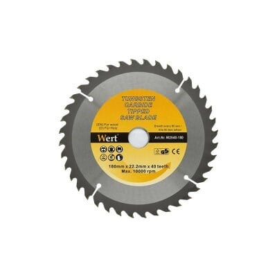 WERT 2540-180 Ahşap Kesme Testeresi (Ø 180mm)