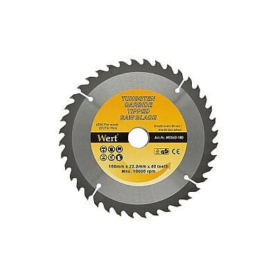 WERT 2540-180 Ahşap Kesme Testeresi (Ø 180mm)