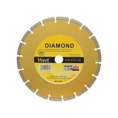 WERT 2711-230 Granit Mermer Elmas Testere (230mm)
