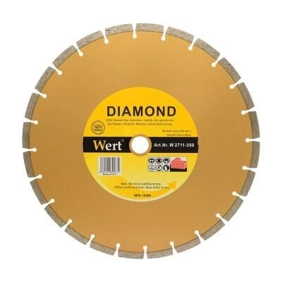 WERT 2711-350 Granit Mermer Elmas Testere (350mm)