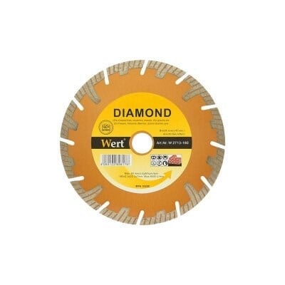 WERT 2713-180 Süper Turbo Elmas Testere (180mm)