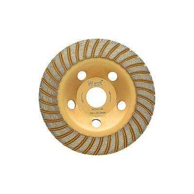 WERT 2741-125 Elmas Taşlama Diski, Turbo, 125mm