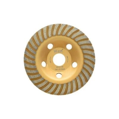 WERT 2741-125 Elmas Taşlama Diski, Turbo, 125mm