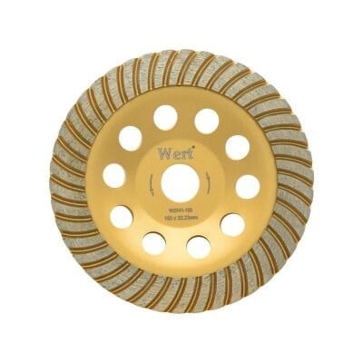 WERT 2741-150 Elmas Taşlama Diski, Turbo, 150mm