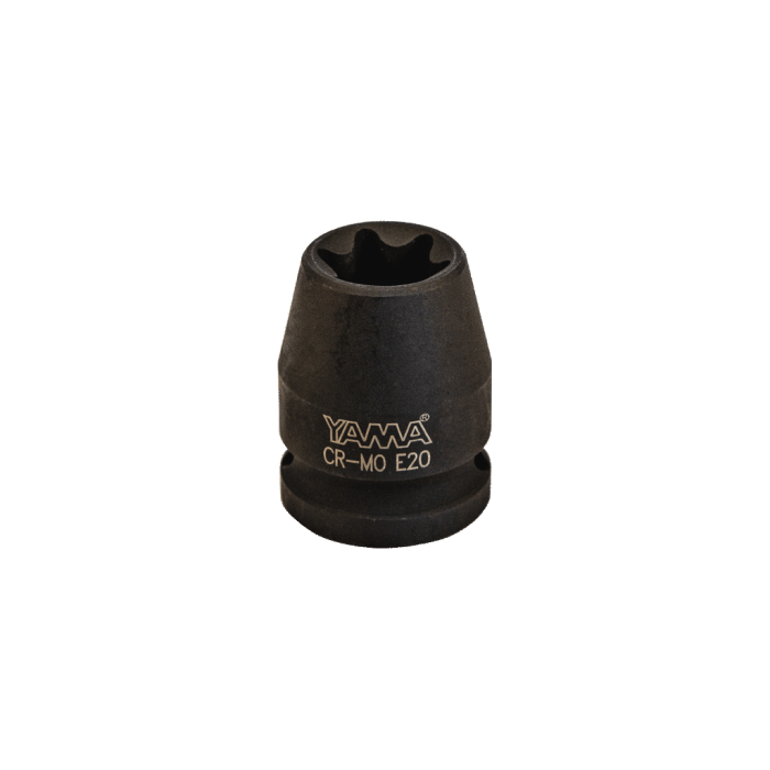 YAMA 1/2inç E Tipi Torx CrMo Lokmalar