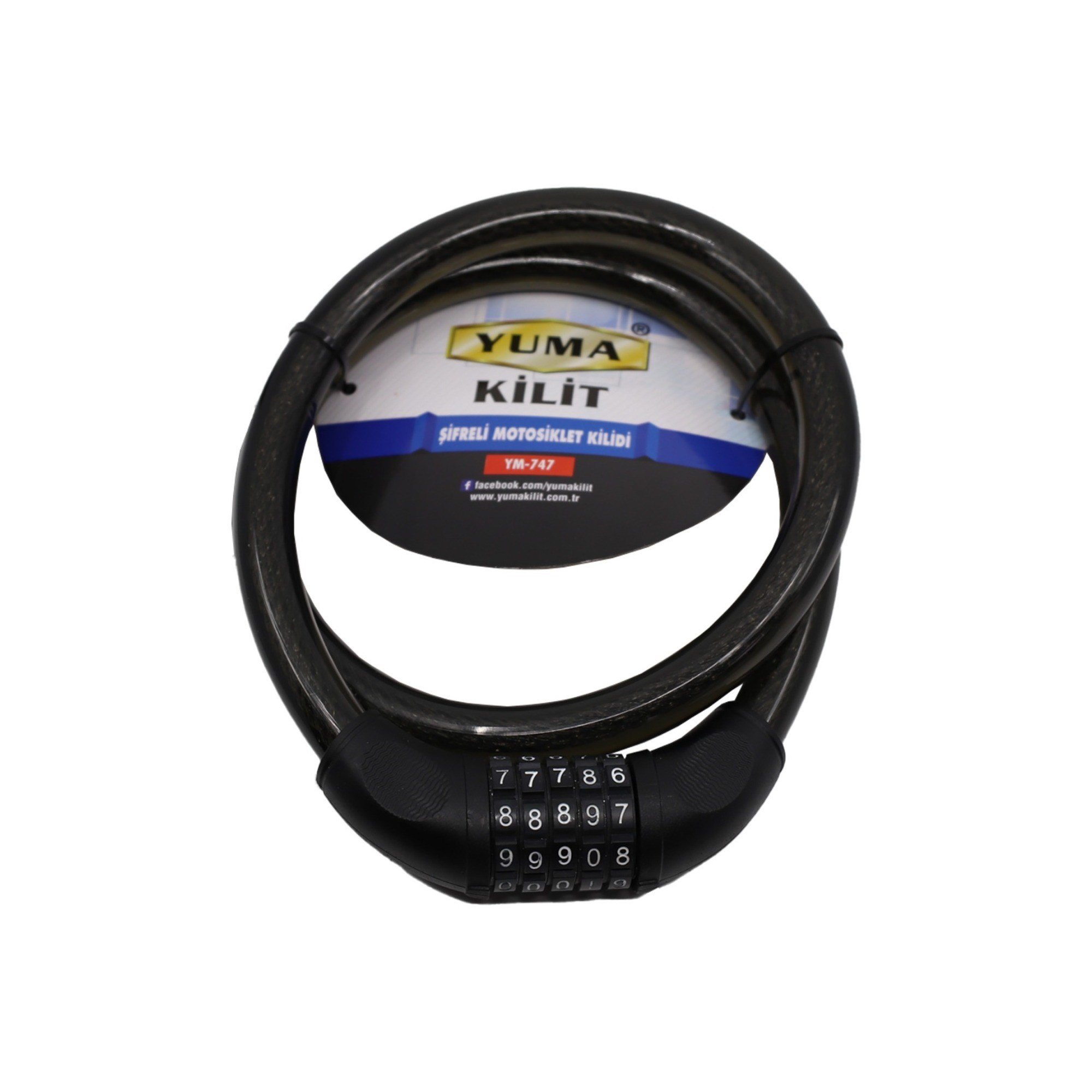 YUMA MOTORBİSİKLET KLD. ŞİFRELİ 20X120 CM YM-747