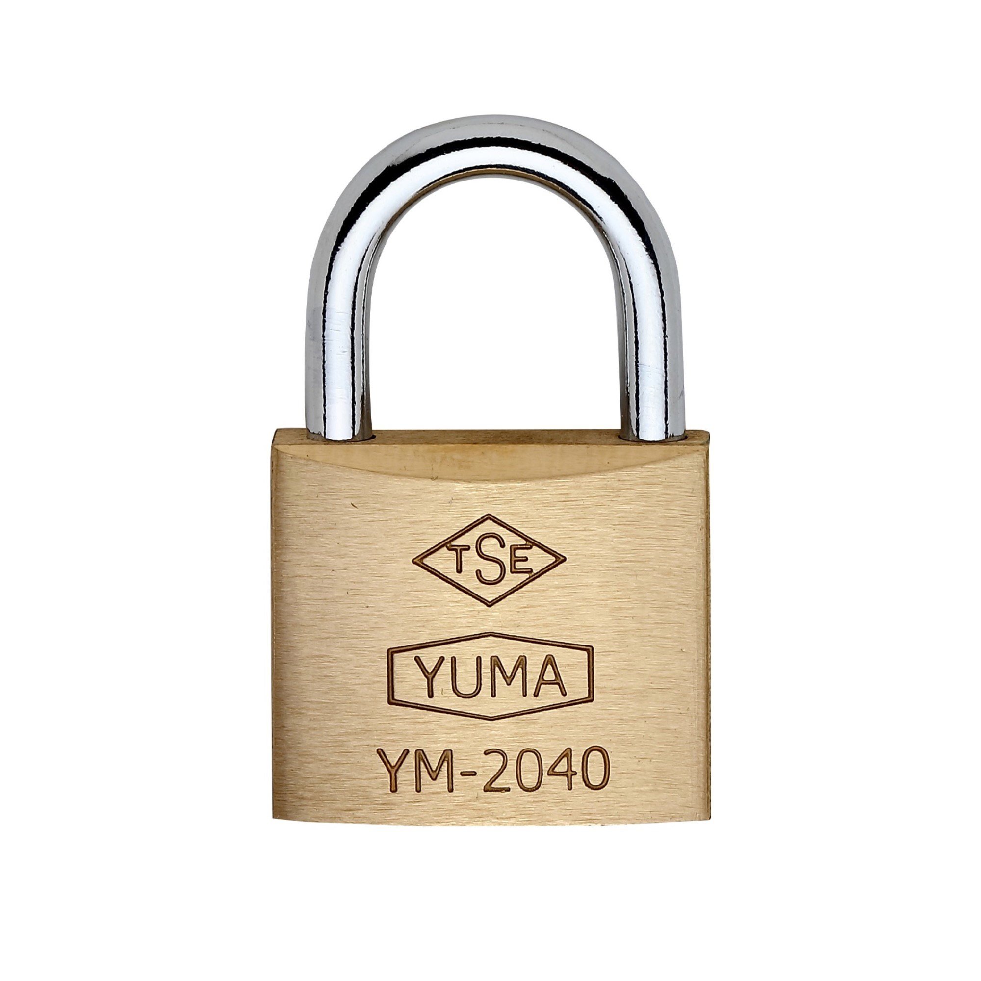 YUMA PİRİNÇ ASMA KİLİT 40 MM YM-2040