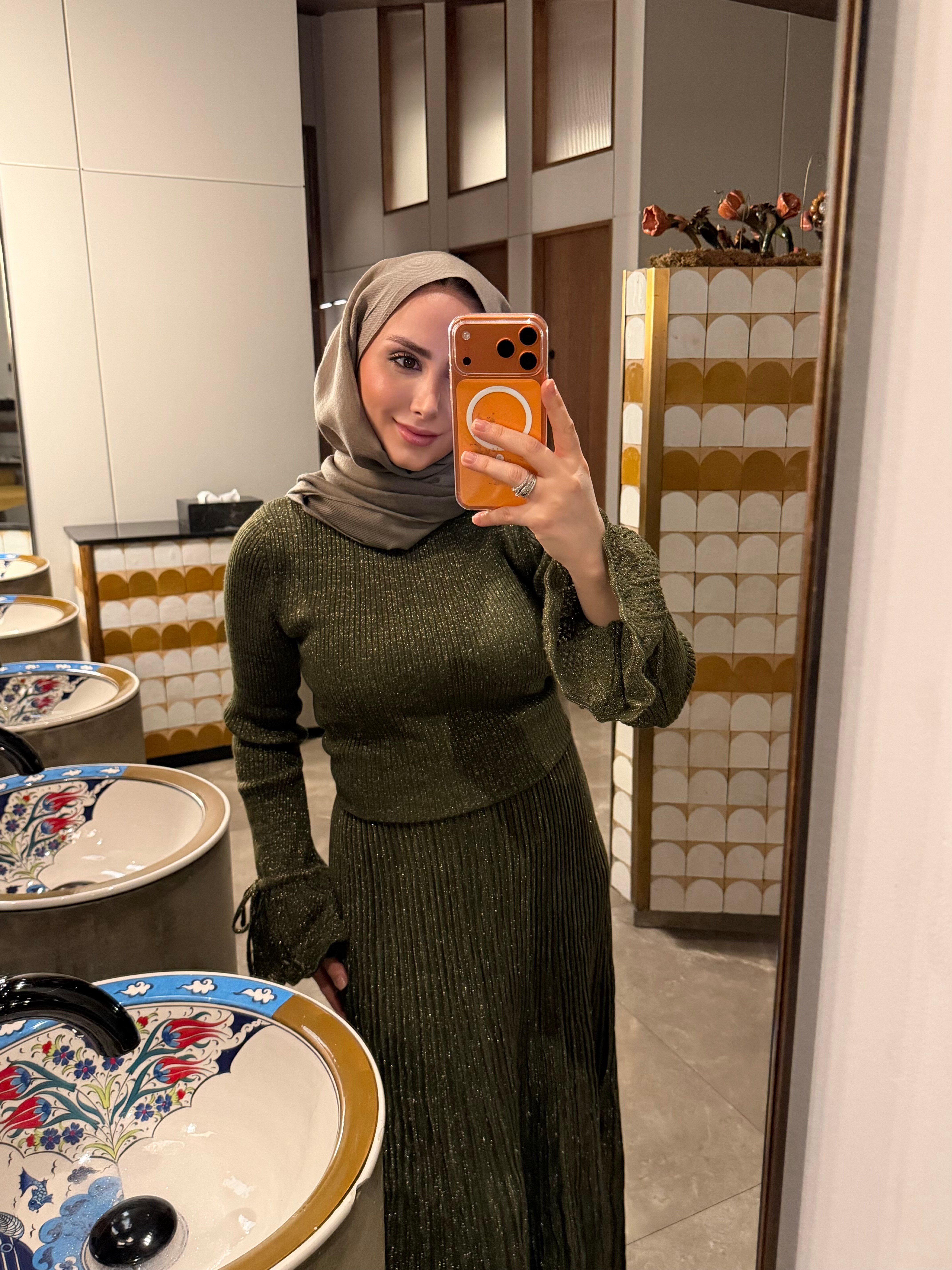 AREL SİMLİ TRİKO ETEKL TAKIM HAKİ