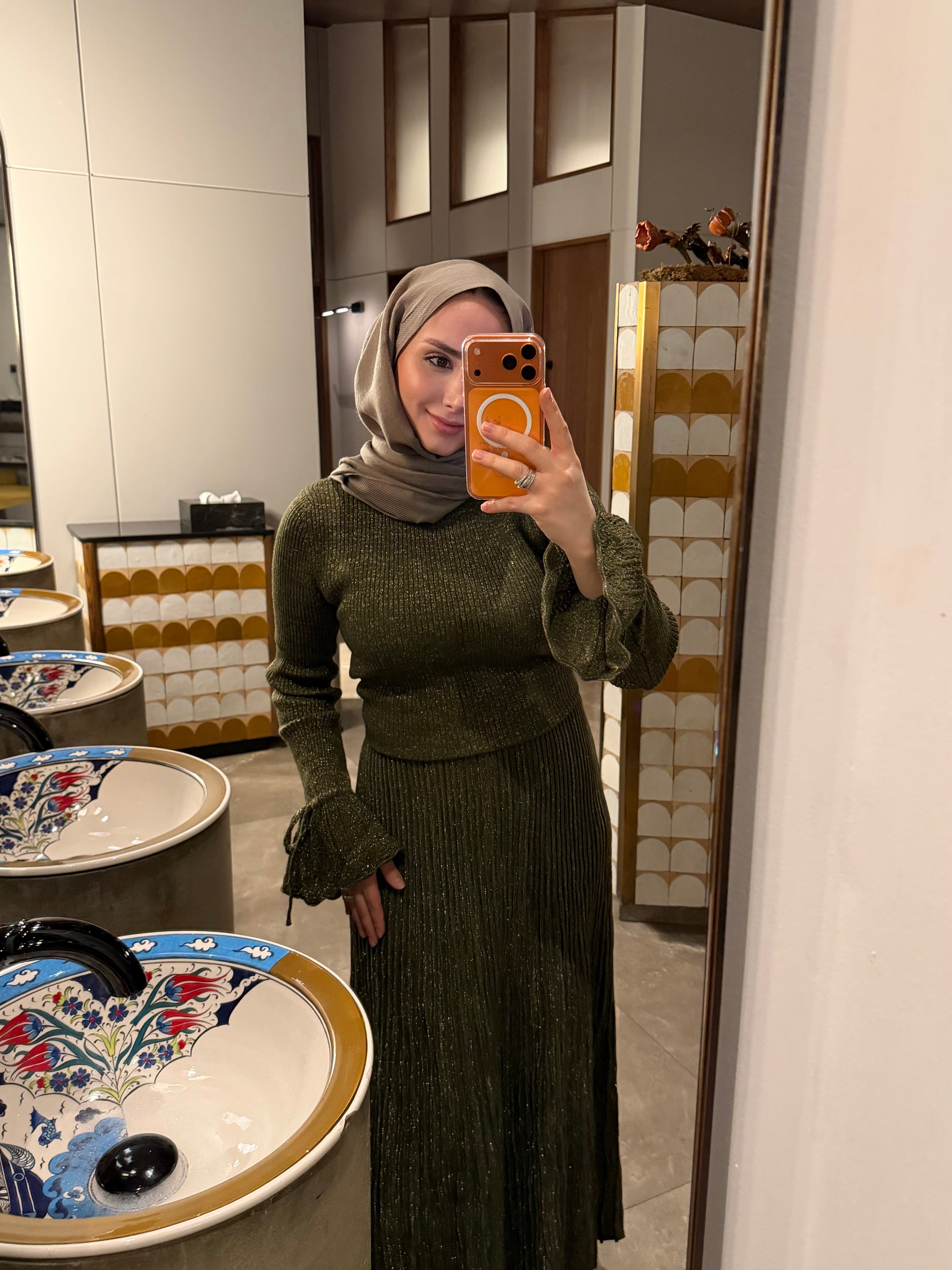 AREL SİMLİ TRİKO ETEKL TAKIM HAKİ