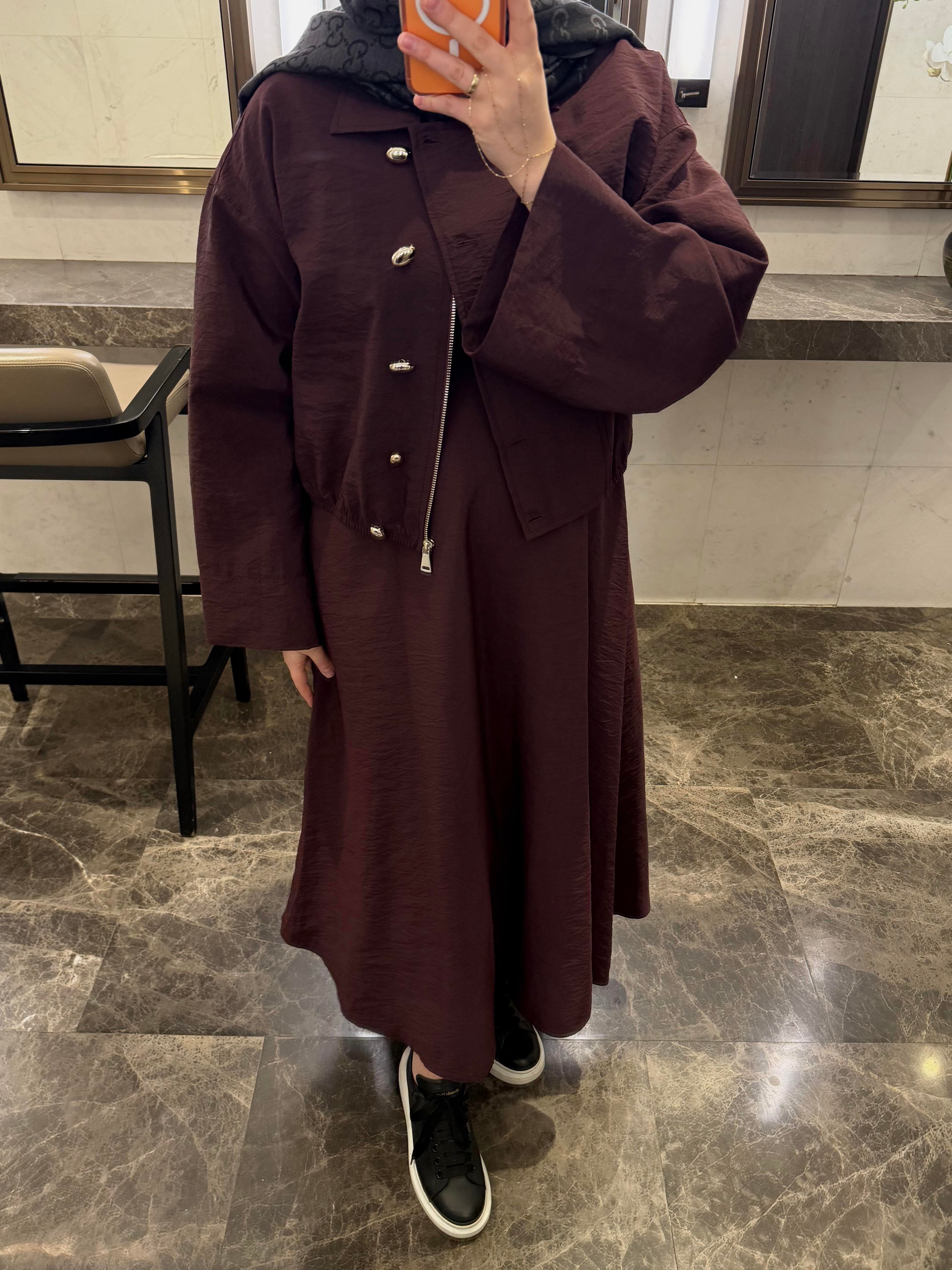 AYEL BOMBER CEKET/ ETEKLİ TAKIM