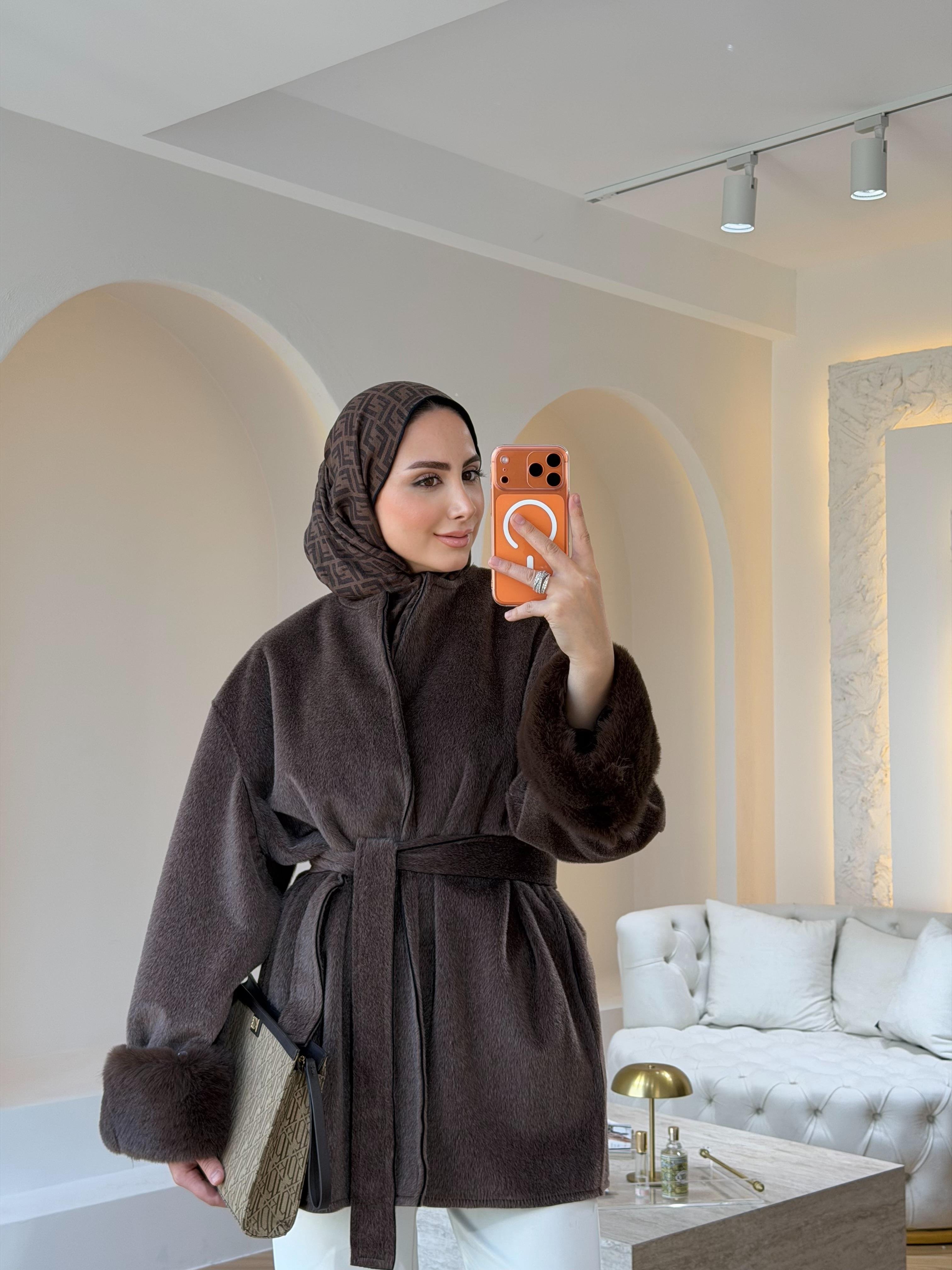 BELLA PREMİUM KOLU KÜRKLÜ KAŞE 