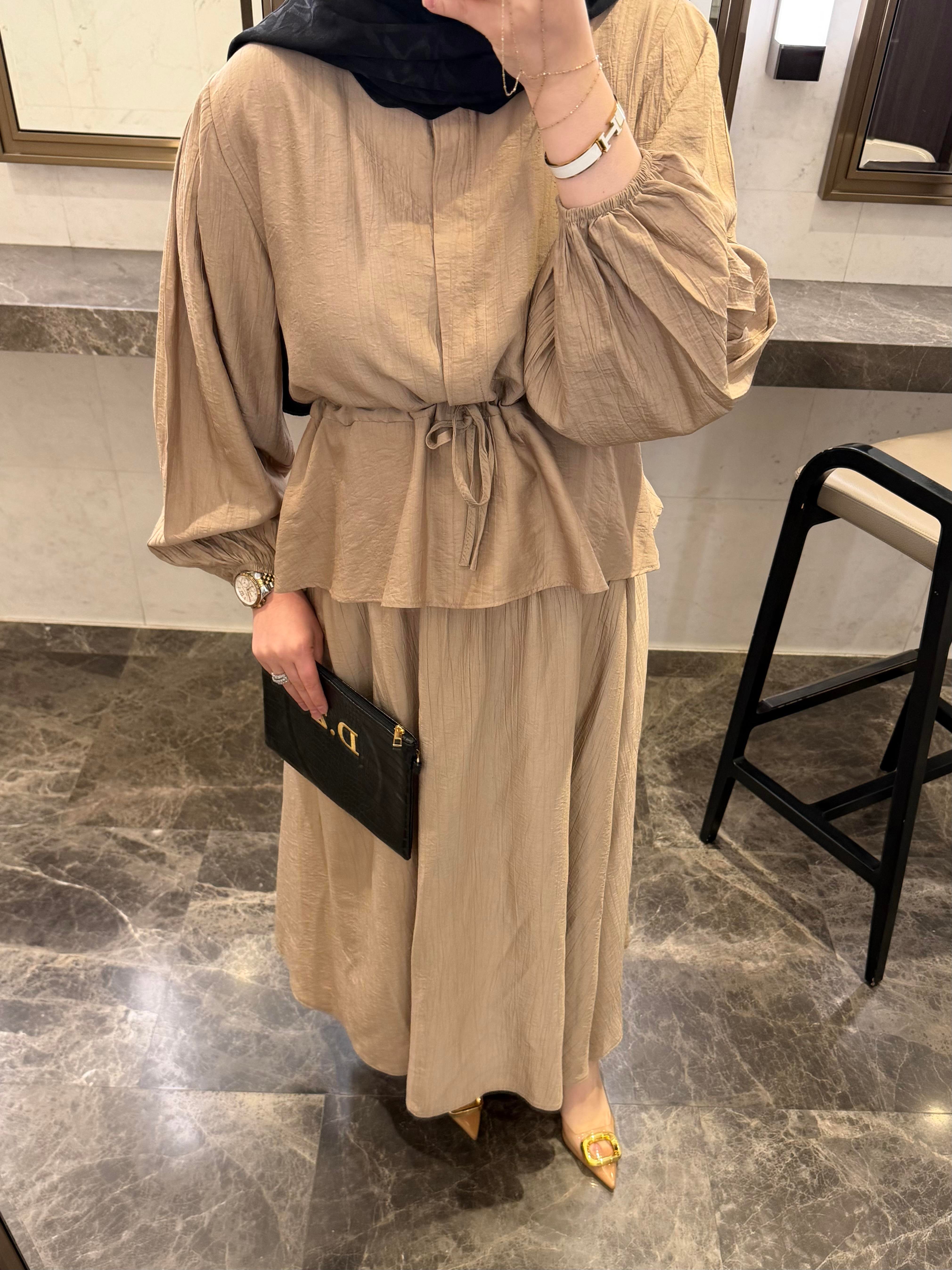 BUENO ETEKLİ TAKIM CAMEL