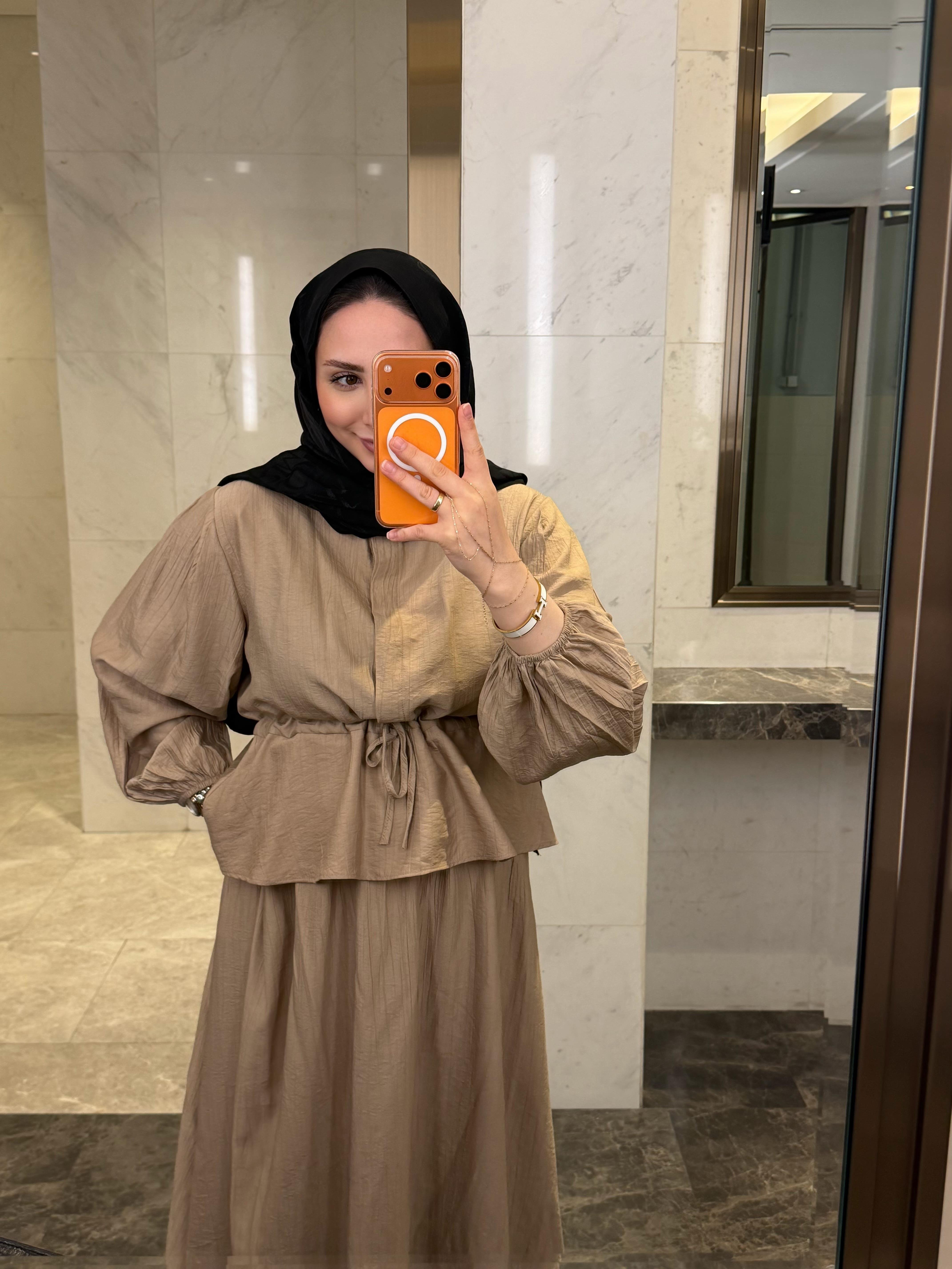BUENO ETEKLİ TAKIM CAMEL
