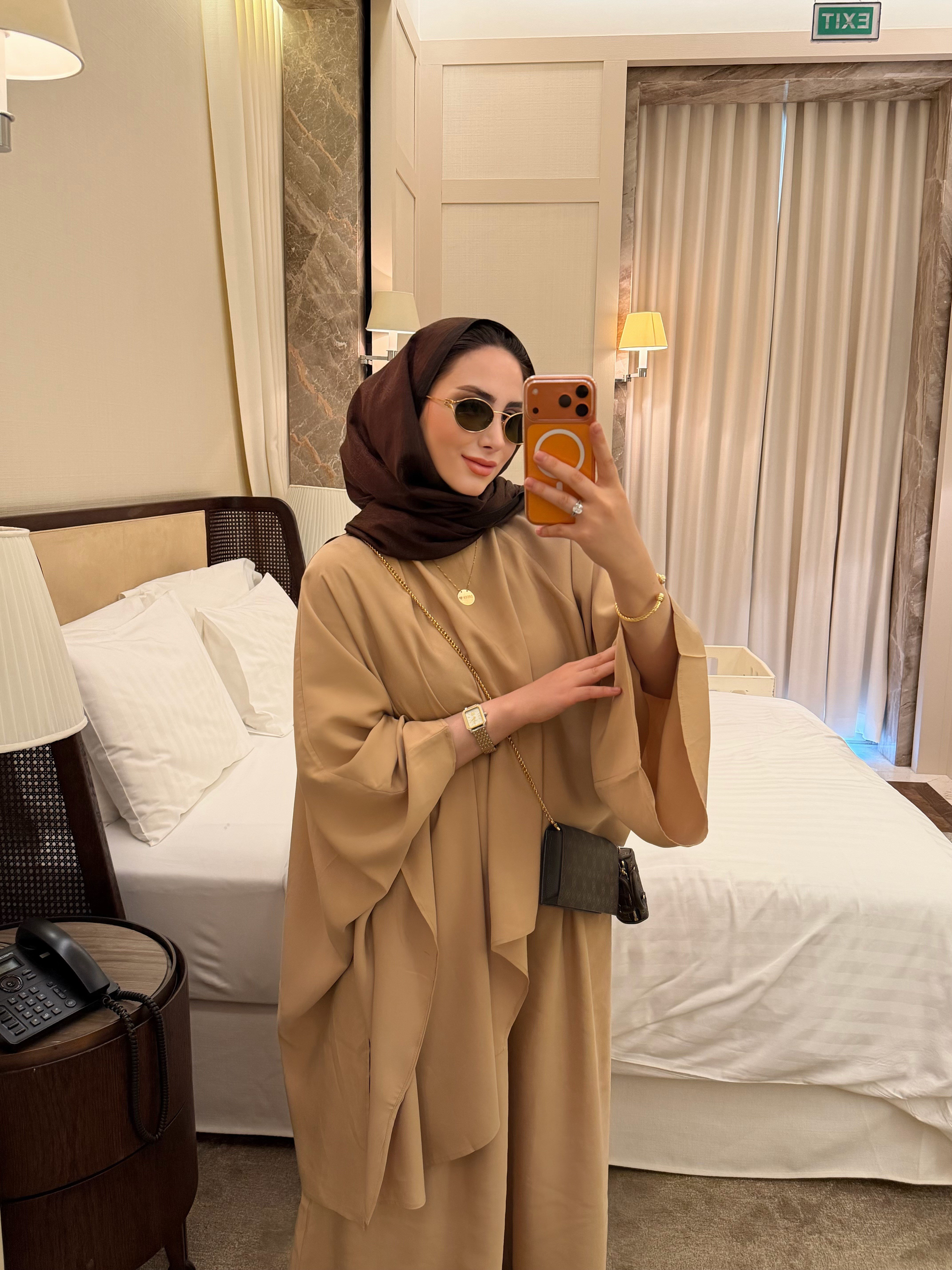 DANKE ASİMETRİK TASARIM TAKIM CAMEL