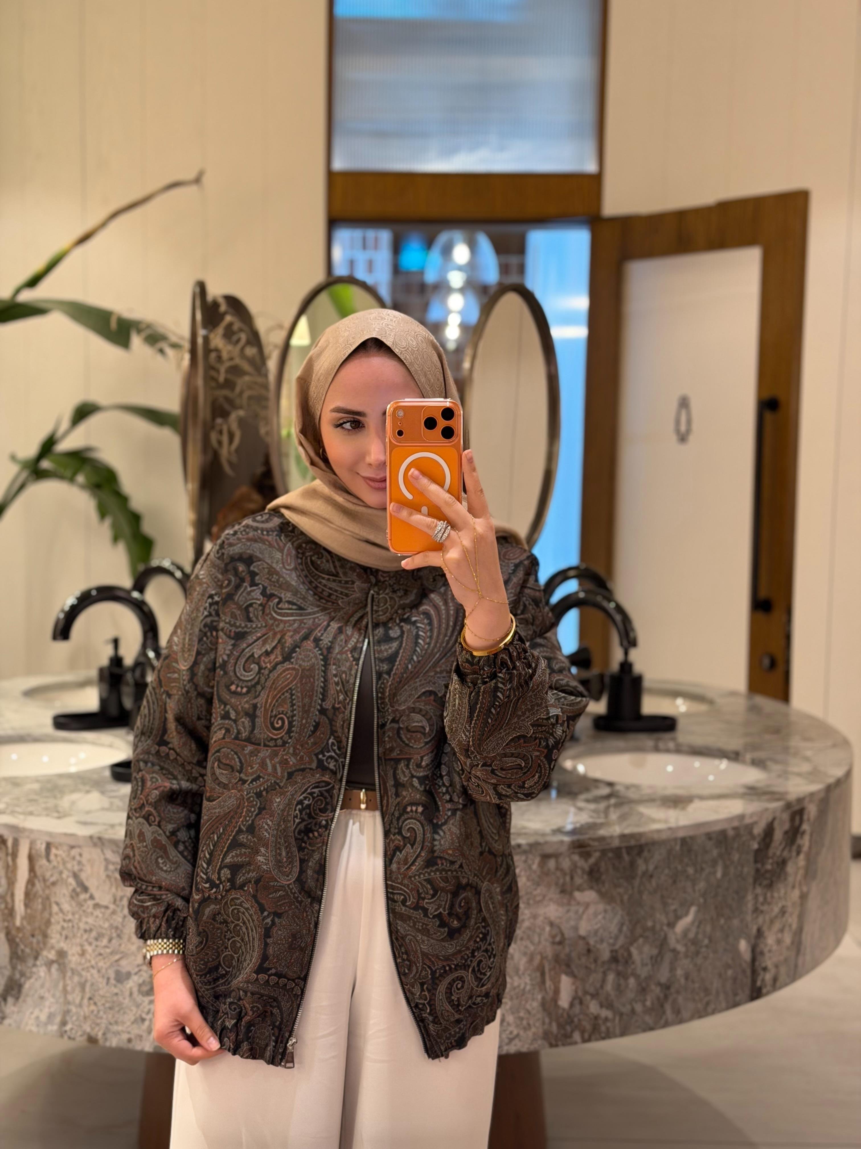 ETRO BOMBER CEKET KAHVE