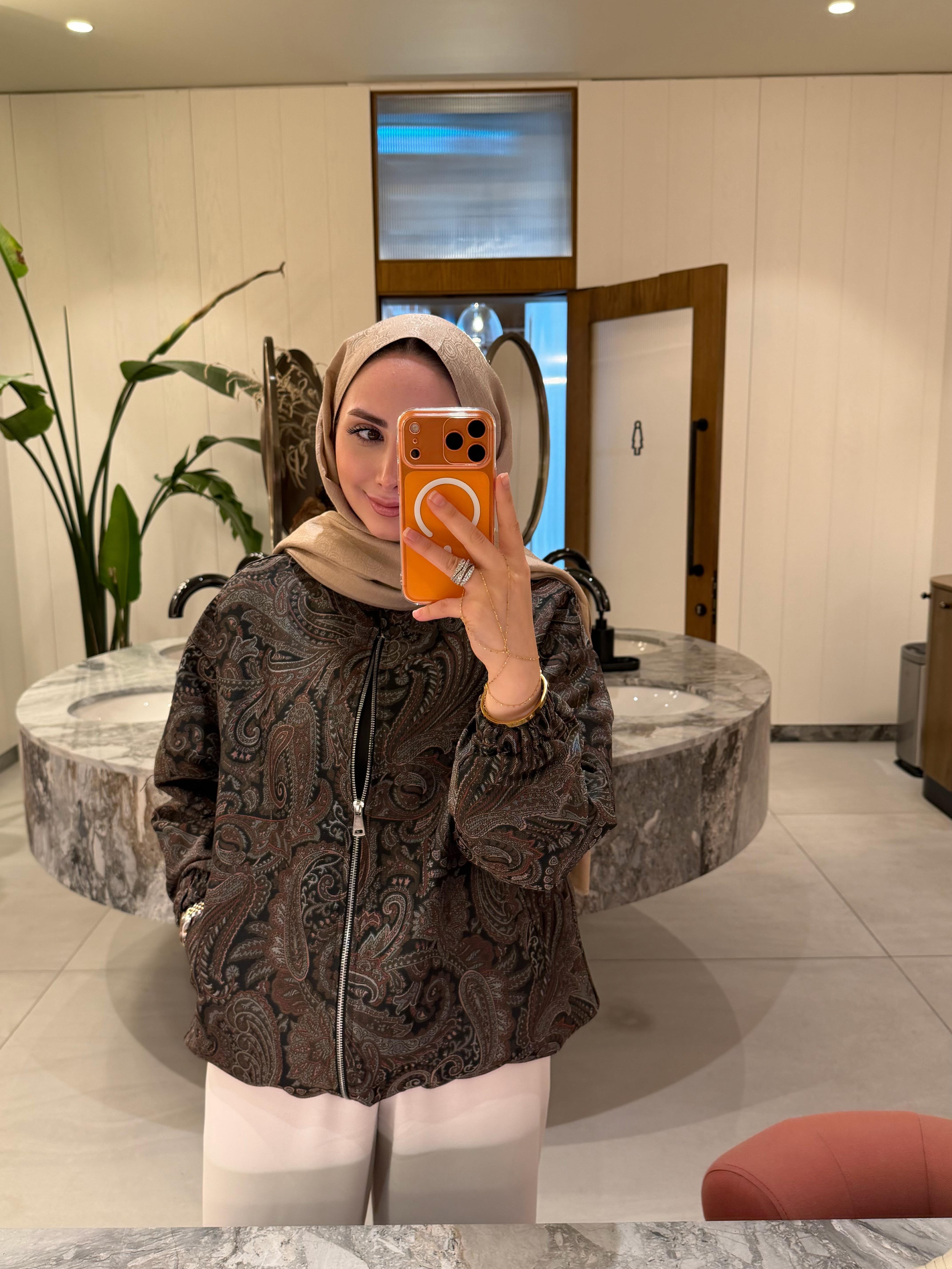 ETRO BOMBER CEKET KAHVE