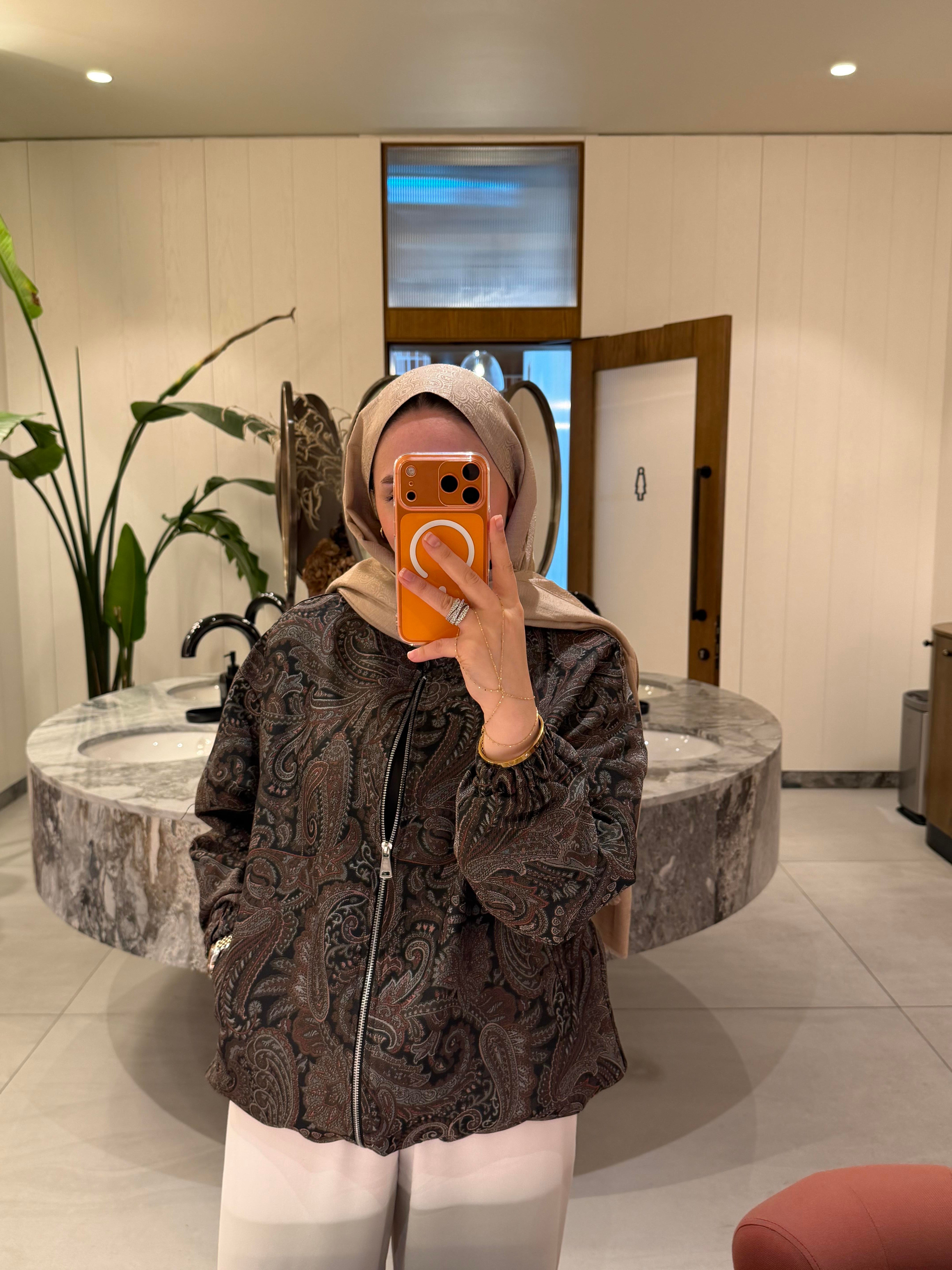 ETRO BOMBER CEKET KAHVE