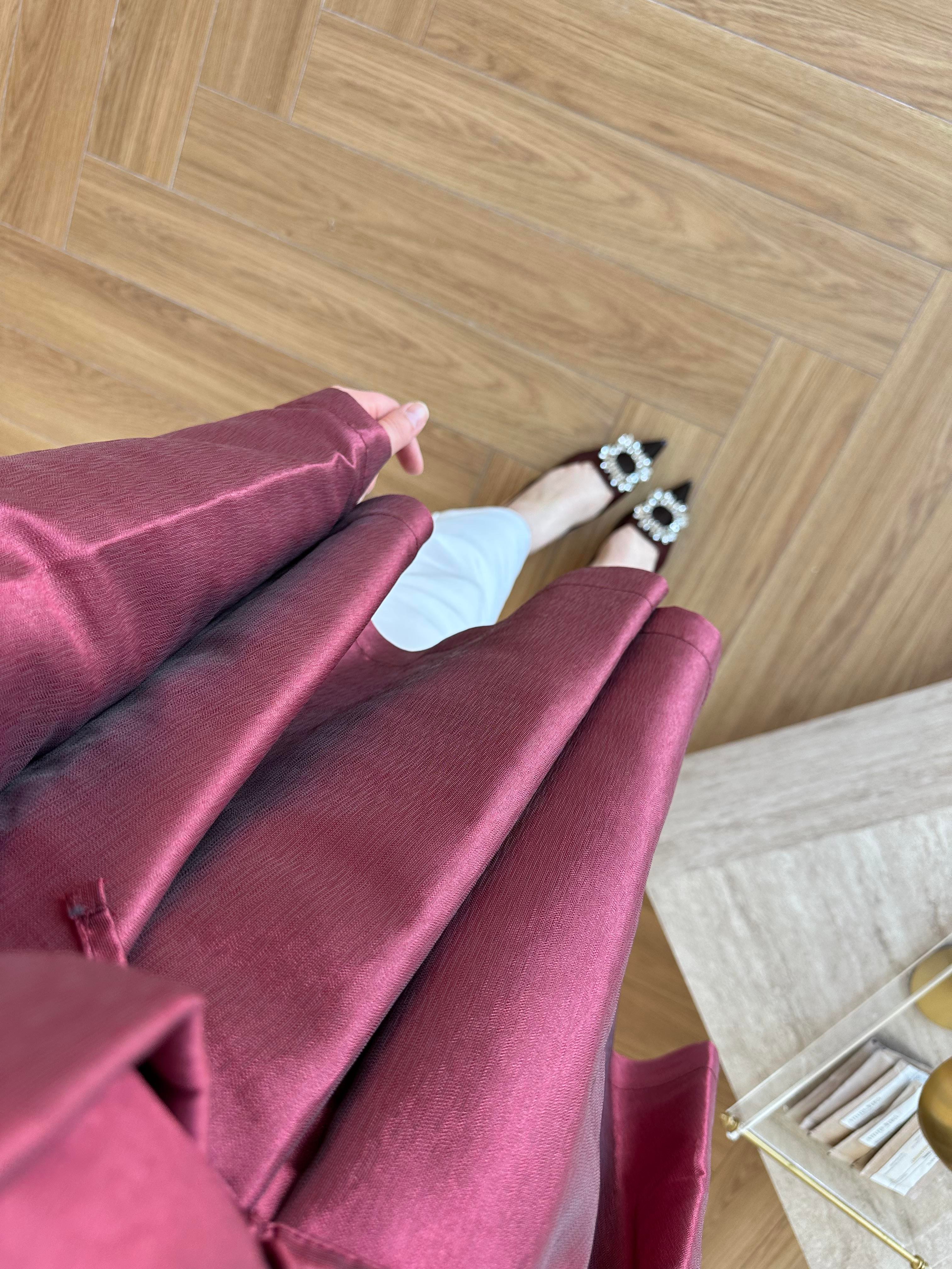 GOLDEN TASARIM TUNİK BORDO